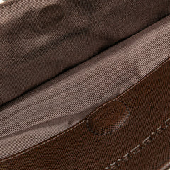 House Check Canvas Shoulder Bag