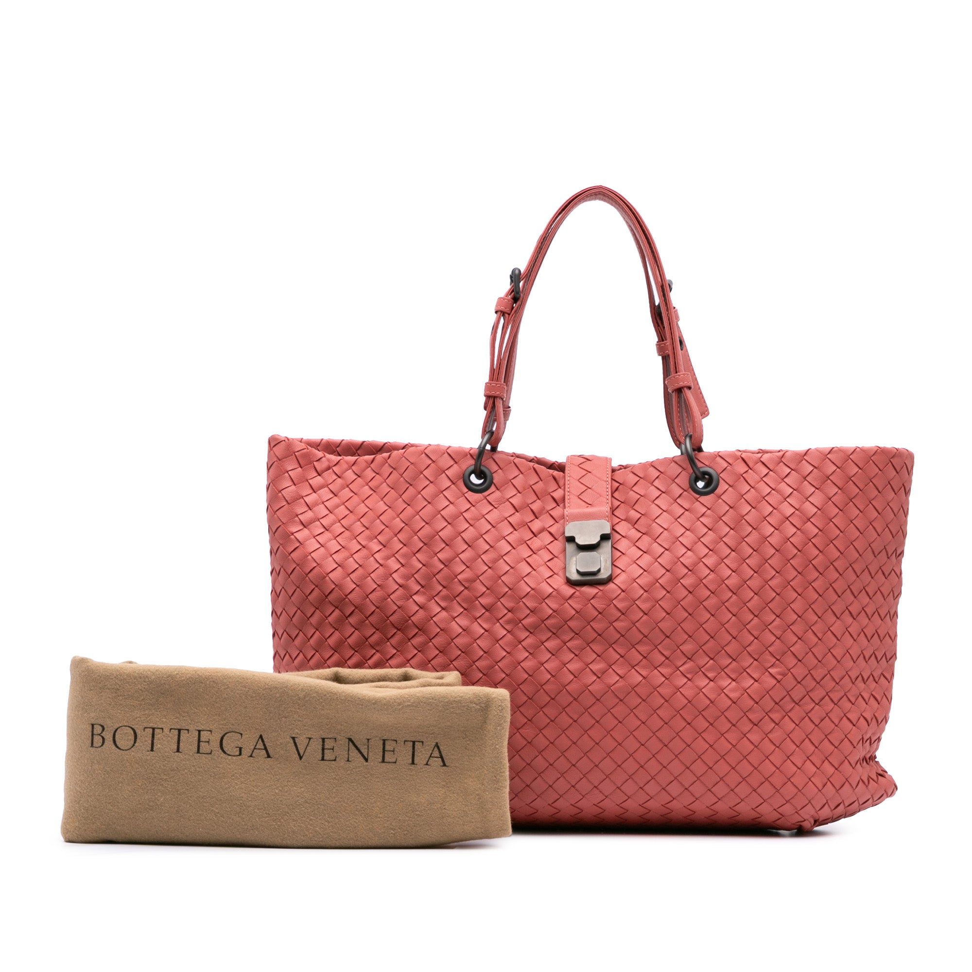 Medium Nappa Intrecciato Capri Tote