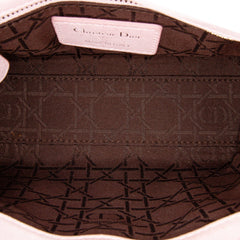 Mini Satin Cannage Lady Dior