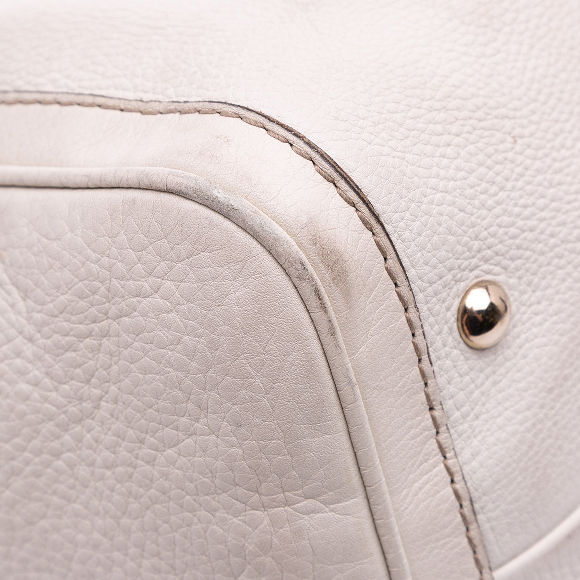 Medium Calfskin Web Joy Boston Bag