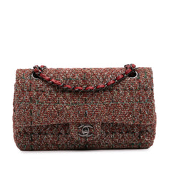 Medium Classic Tweed Double Flap