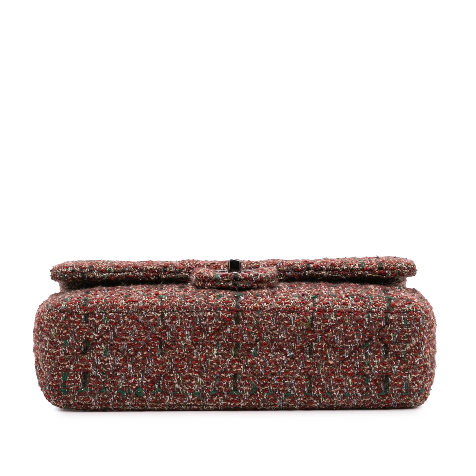 Medium Classic Tweed Double Flap