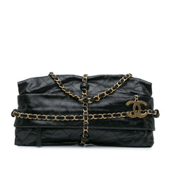 Aged Calfskin Midnight Swim Baluchon Bag