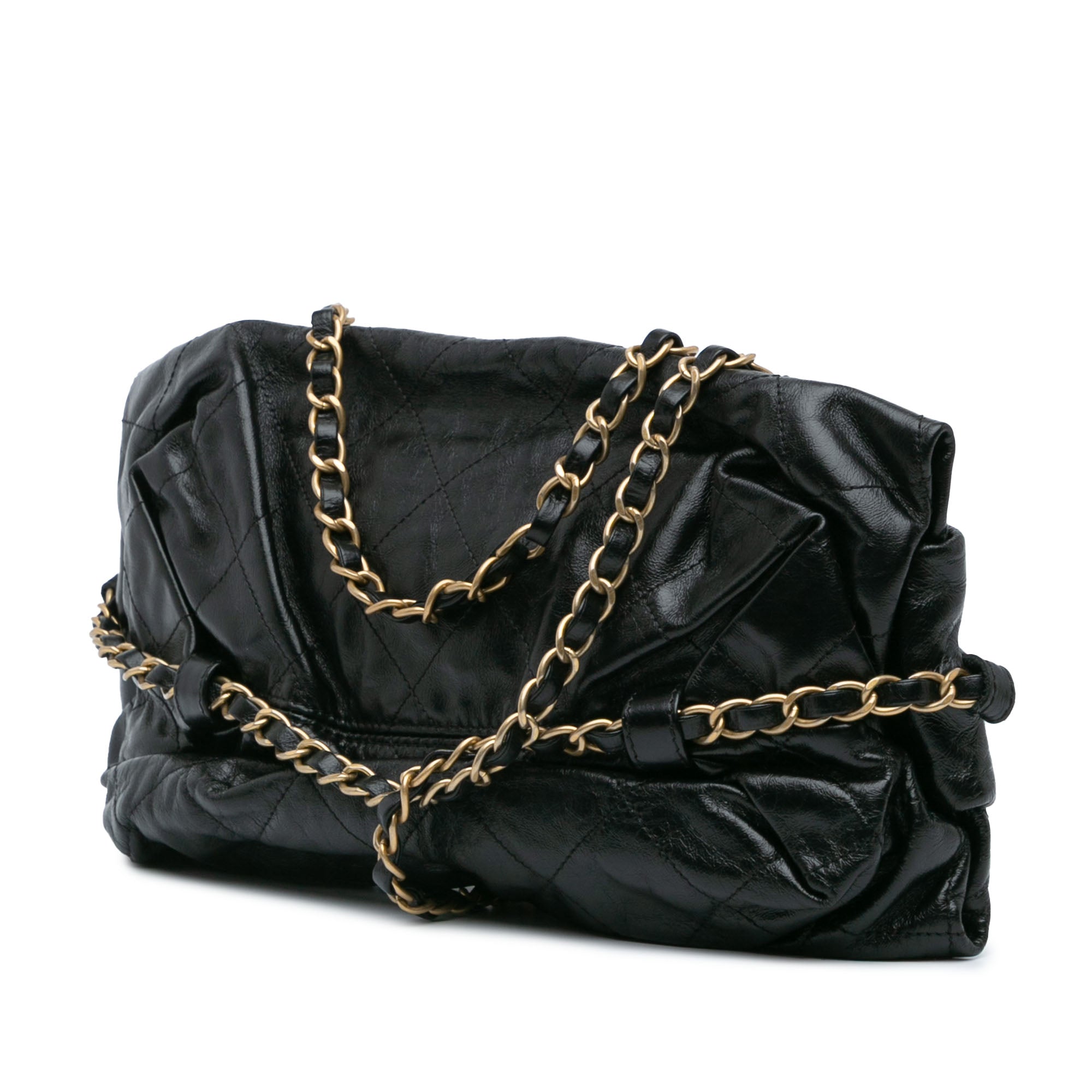 Aged Calfskin Midnight Swim Baluchon Bag