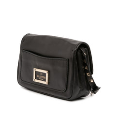 Small Leather Rockstud Crossbody
