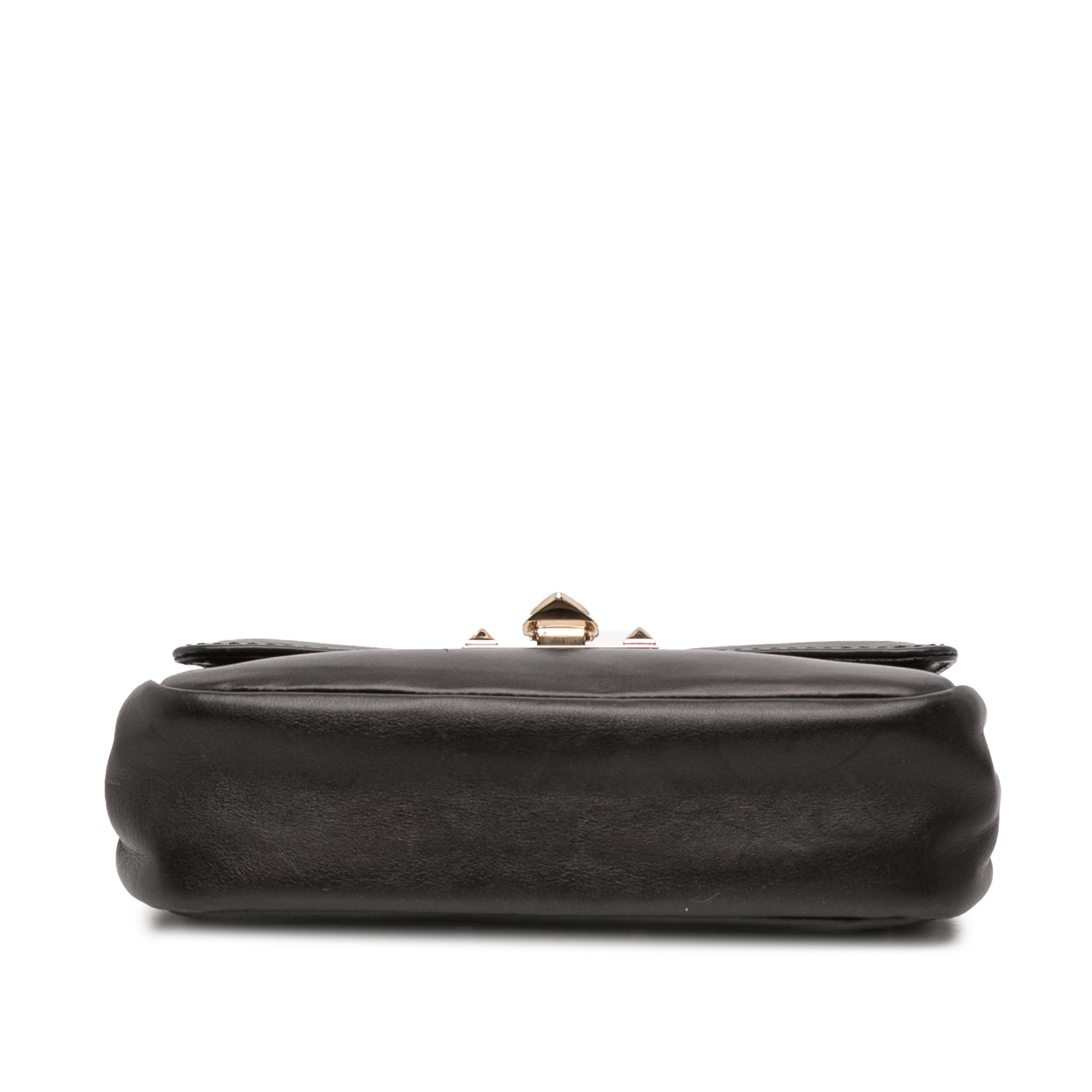 Small Leather Rockstud Crossbody