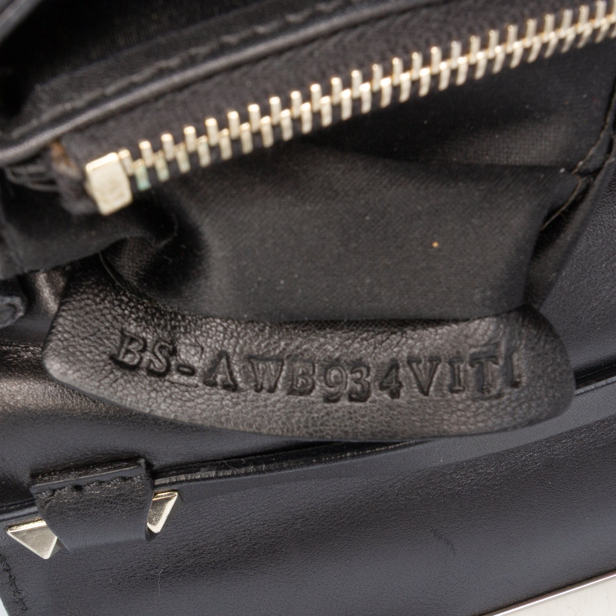 Small Leather Rockstud Crossbody