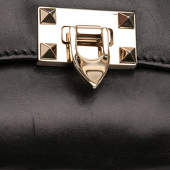 Small Leather Rockstud Crossbody