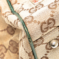 GG Canvas Web Pop Tote