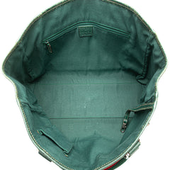GG Canvas Web Pop Tote