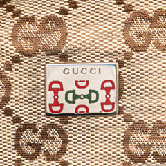 GG Canvas Web Pop Tote