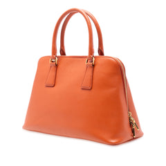 Medium Saffiano Lux Promenade Satchel