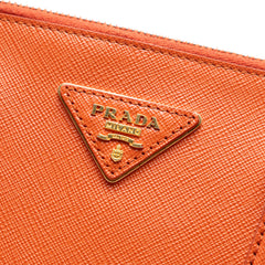 Medium Saffiano Lux Promenade Satchel