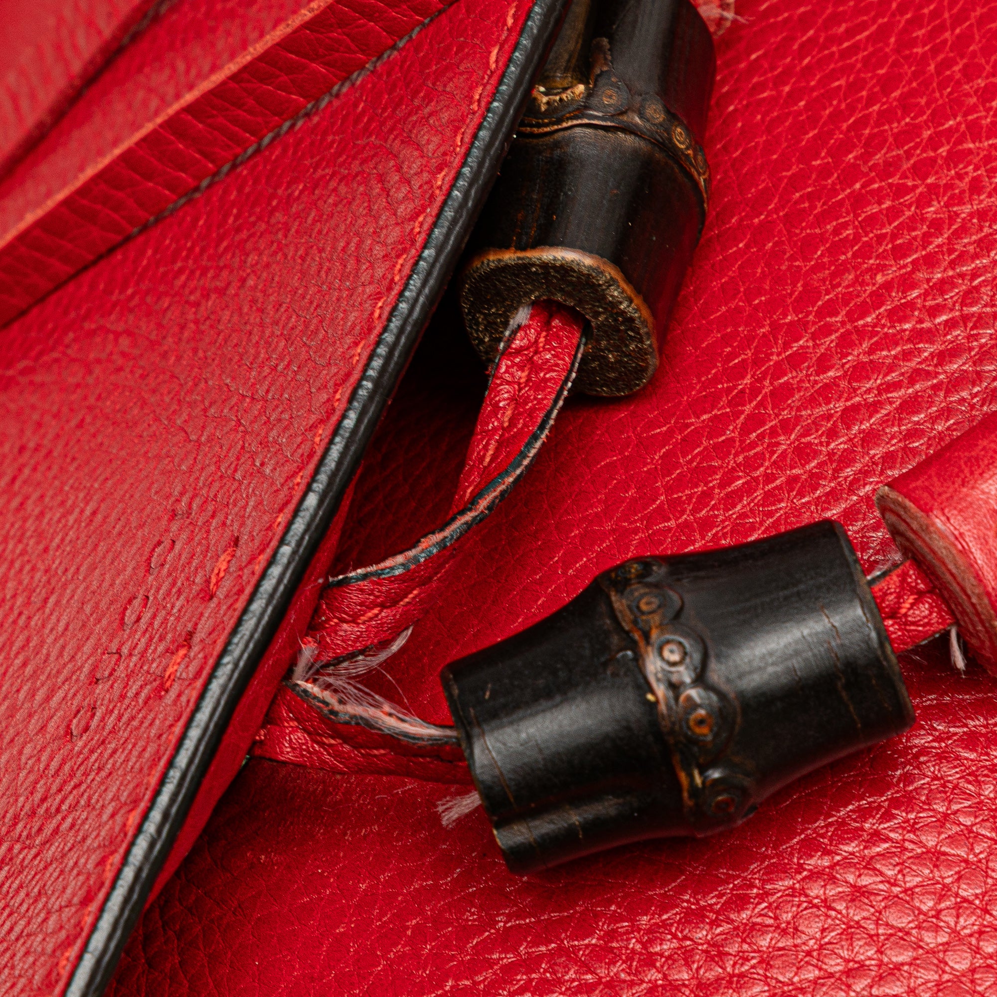 Medium Leather Bamboo Daily Crossbody