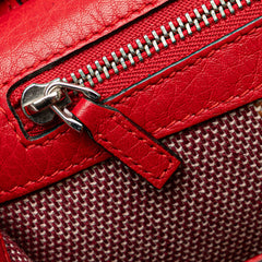 Medium Leather Bamboo Daily Crossbody