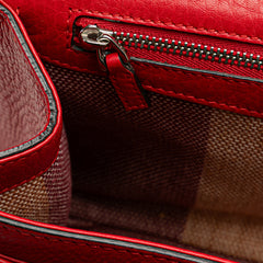 Medium Leather Bamboo Daily Crossbody