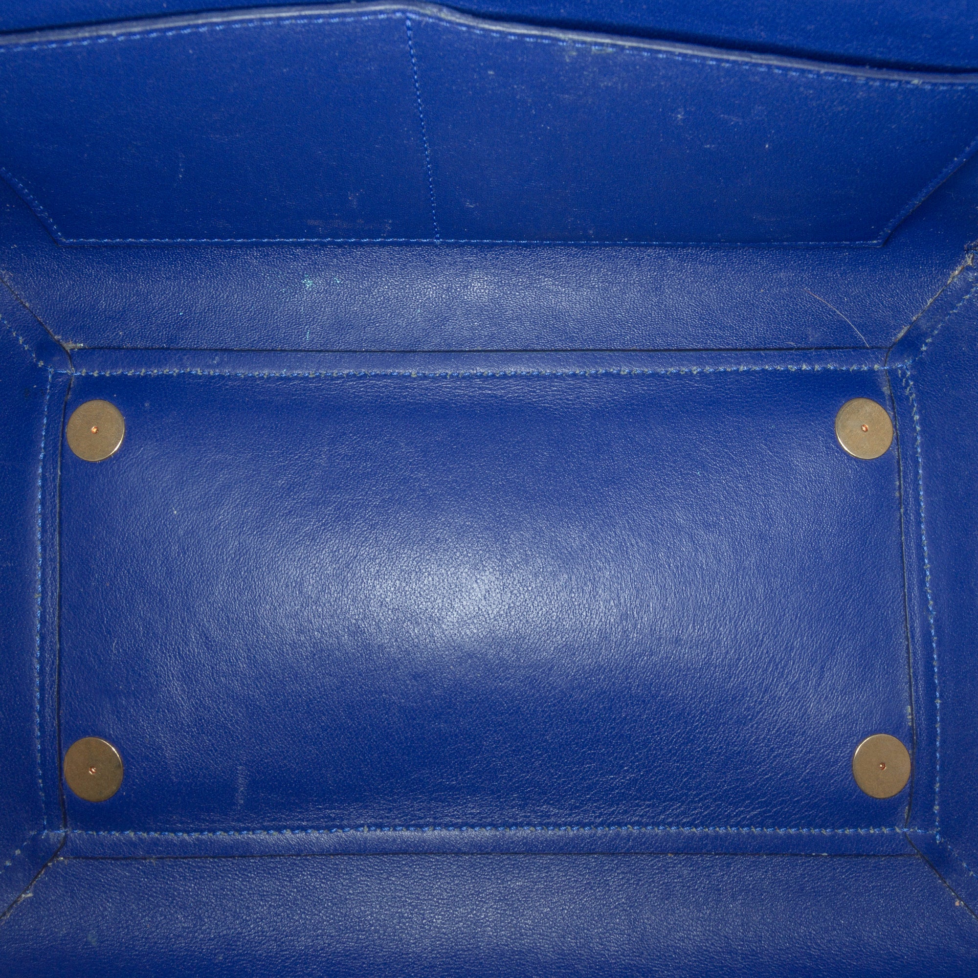 Mini Tricolor Grained Calfskin Belt Bag