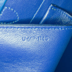 Mini Tricolor Grained Calfskin Belt Bag