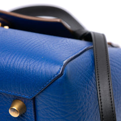 Mini Tricolor Grained Calfskin Belt Bag