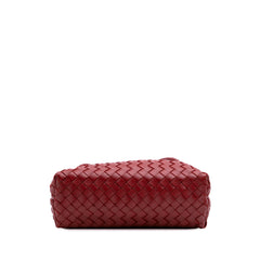 Lambskin Intrecciato East West Andiamo Top Handle Bag