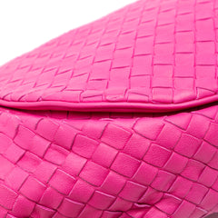 Nappa Intrecciato Flap Crossbody