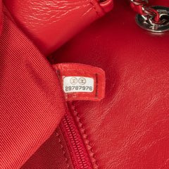 Crumpled Chain All Over Flap 