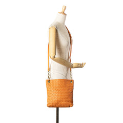 Leather Intrecciato Crossbody