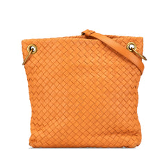 Leather Intrecciato Crossbody