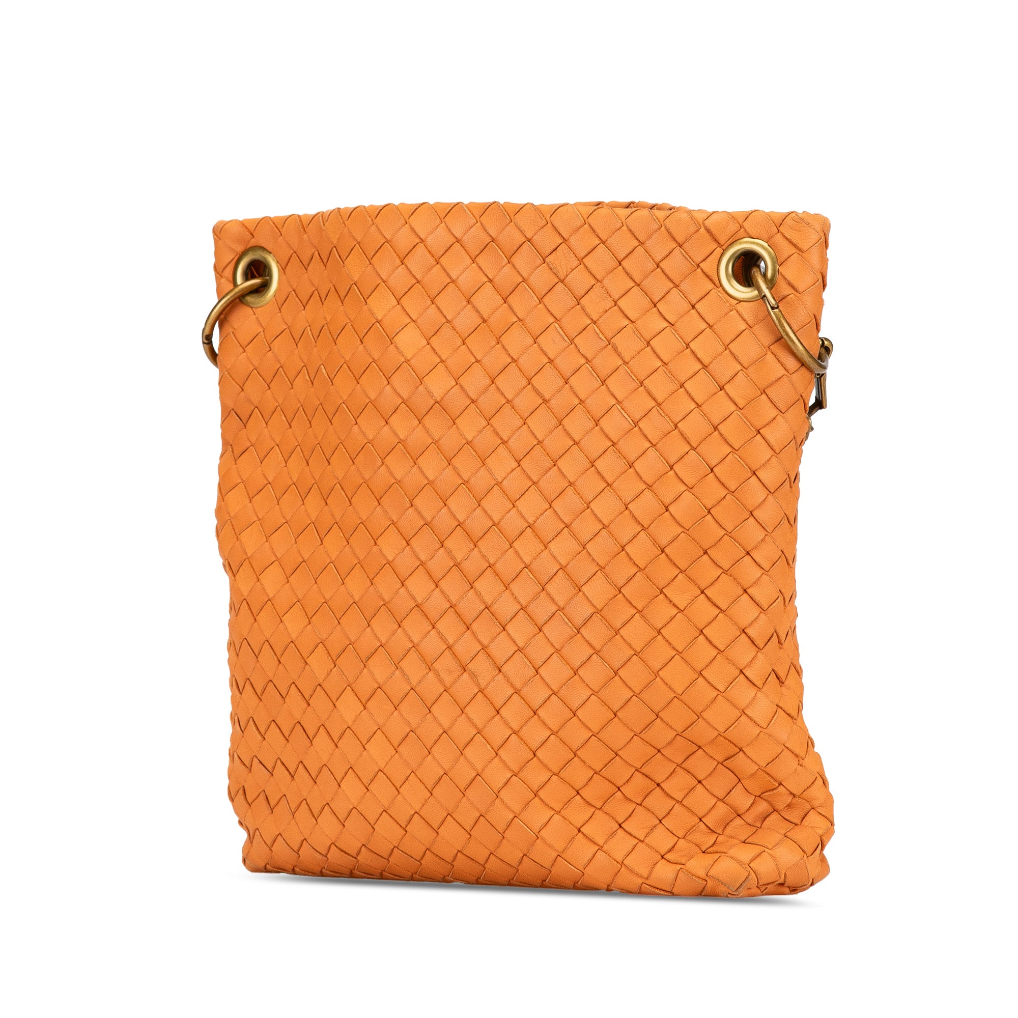Leather Intrecciato Crossbody