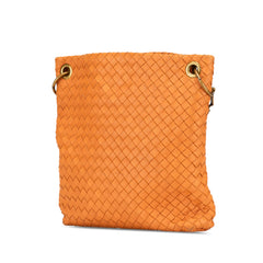 Leather Intrecciato Crossbody