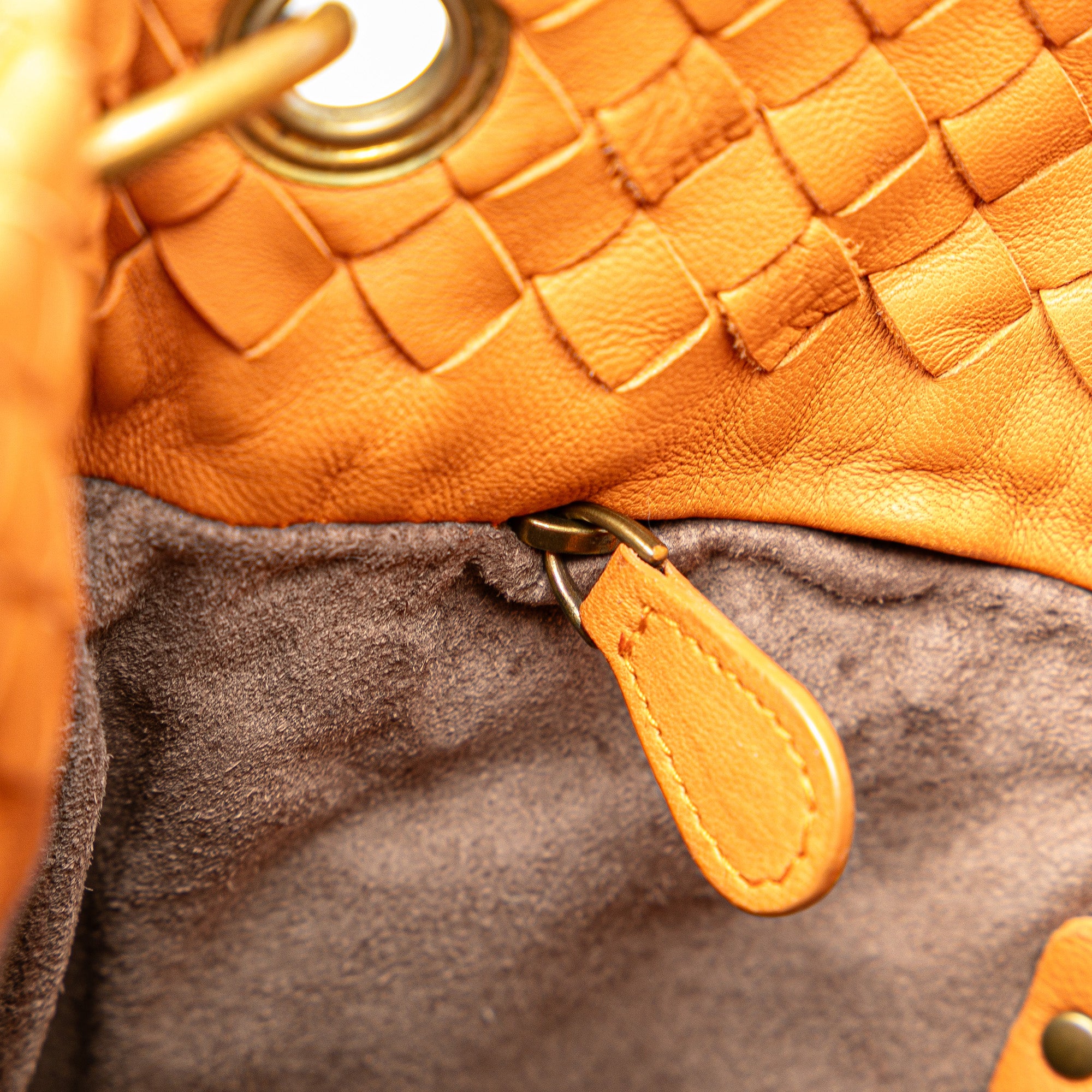 Leather Intrecciato Crossbody