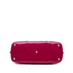 Medium Microguccissima Patent Nice Dome Satchel