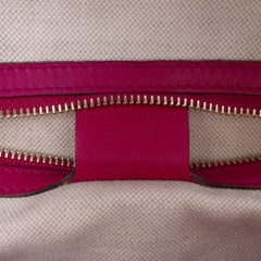 Medium Microguccissima Patent Nice Dome Satchel