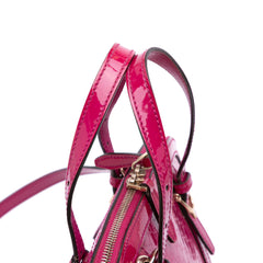 Medium Microguccissima Patent Nice Dome Satchel