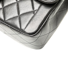 Medium CC Quilted Lambskin Border Single Flap