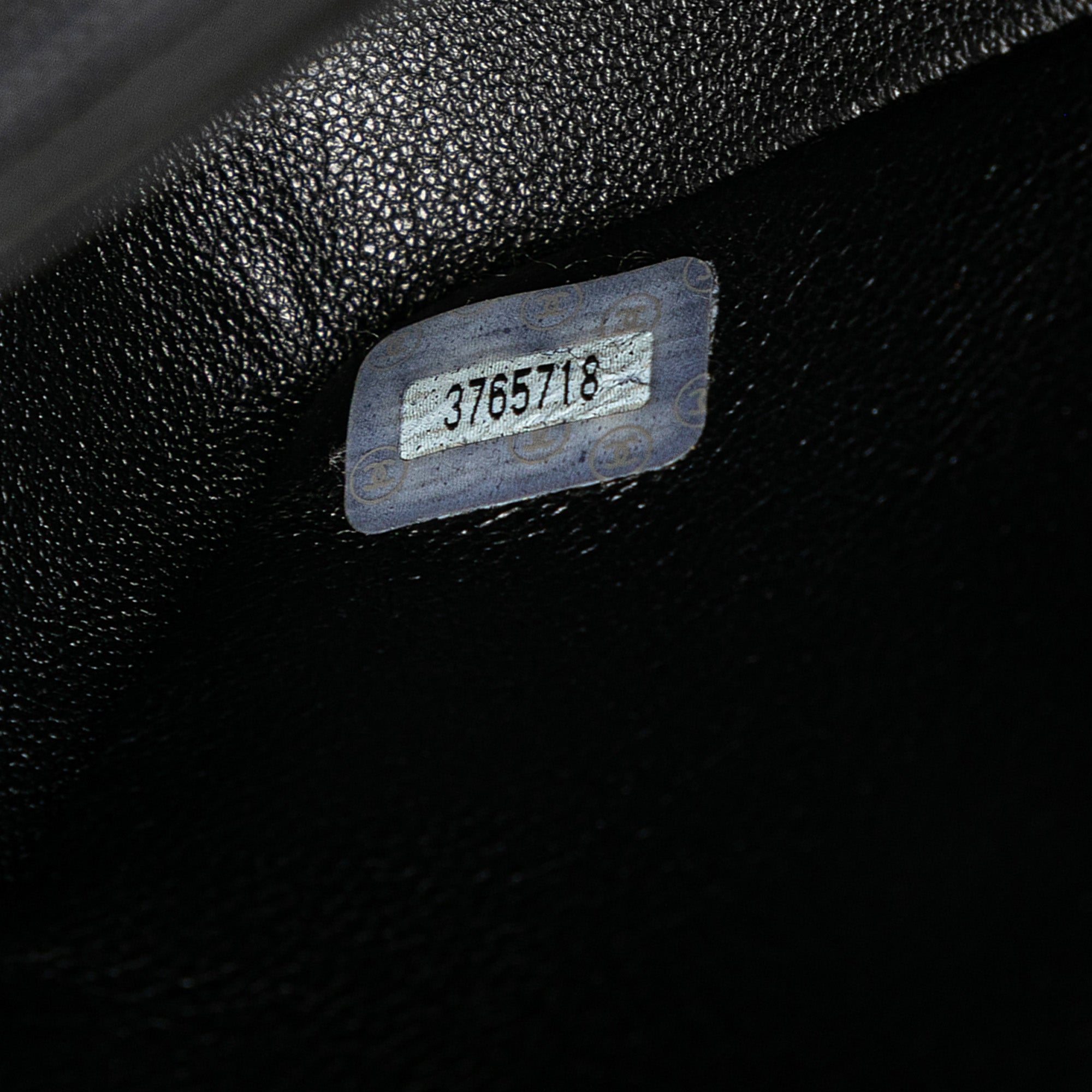 Medium CC Quilted Lambskin Border Single Flap