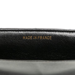 Medium CC Quilted Lambskin Border Single Flap
