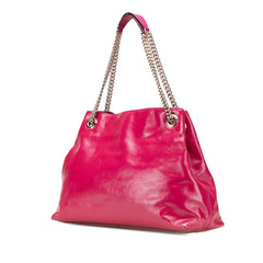 Medium Patent Soho Chain Tote