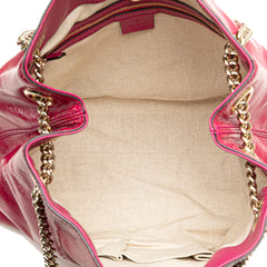 Medium Patent Soho Chain Tote