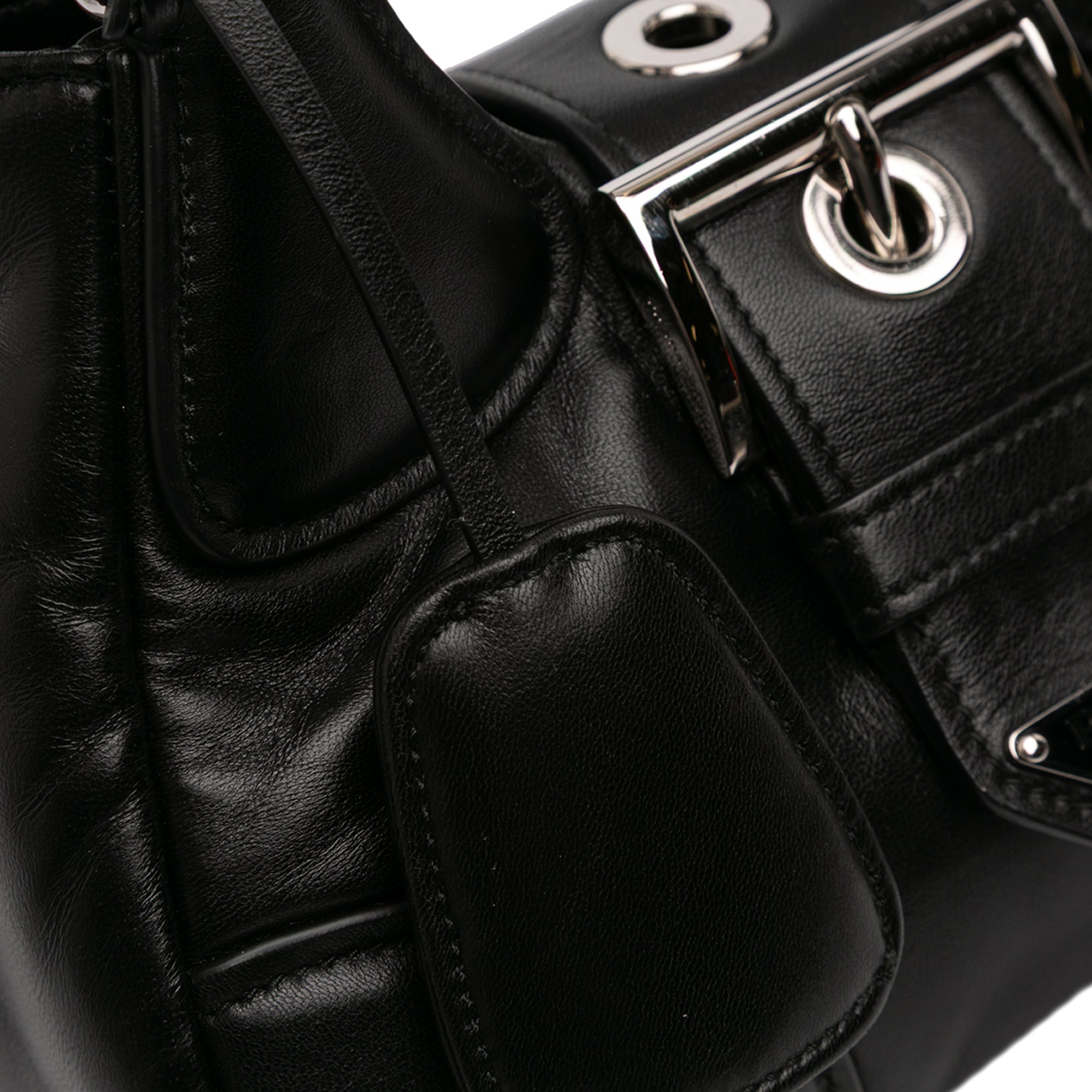 Nappa Soft Padded Re Edition 2002 Moon Satchel