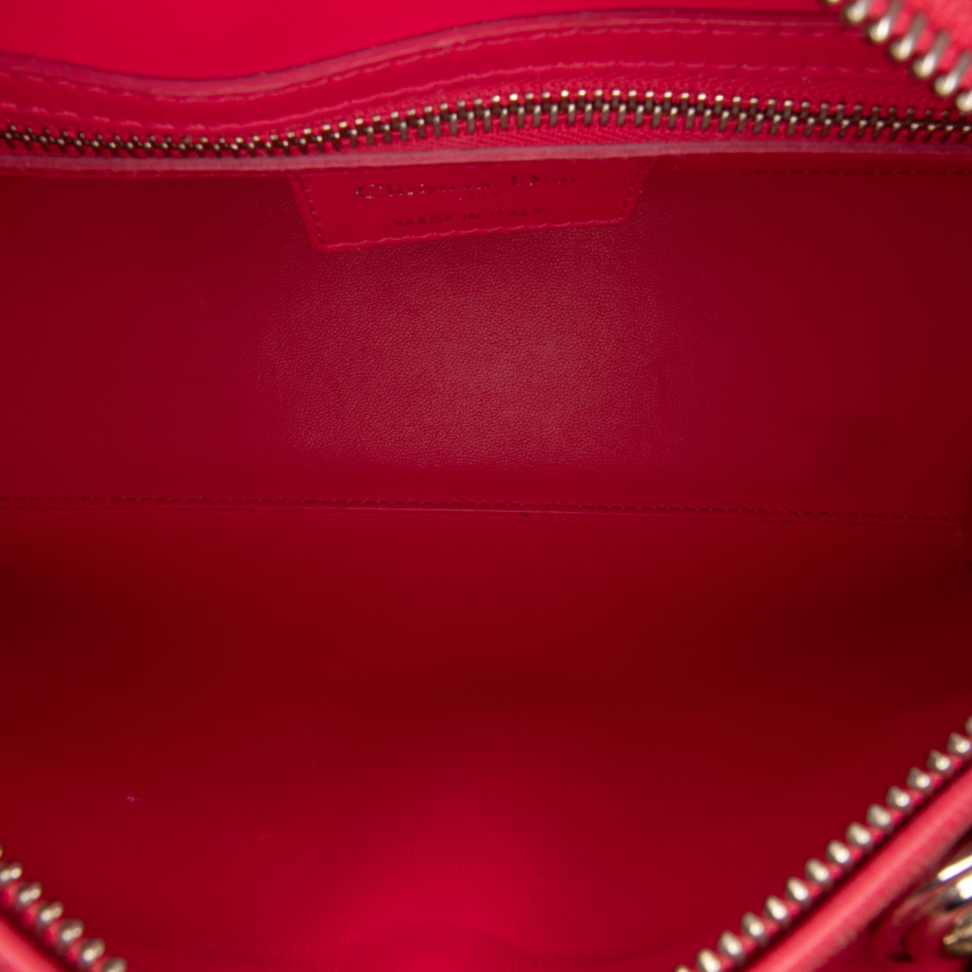 Medium Woven Raffia Lady Dior