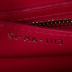 Medium Woven Raffia Lady Dior
