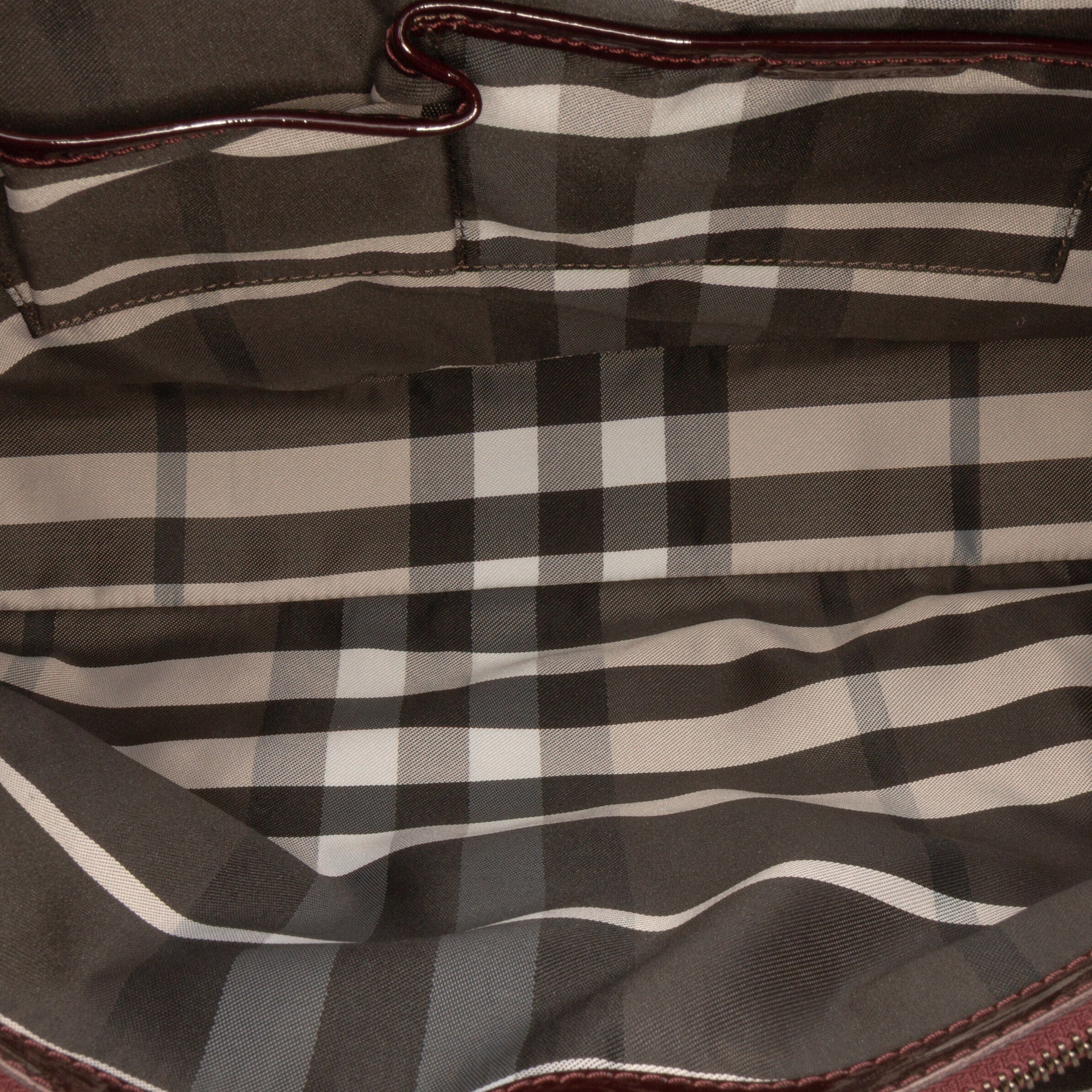 Large Quilted Patent Beaton Tote