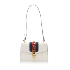 Small Leather Sylvie Satchel