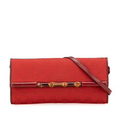 GG Canvas Bamboo Bar Crossbody