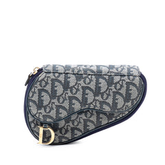 Diorissimo Canvas Saddle Pouch