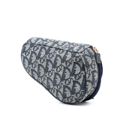 Diorissimo Canvas Saddle Pouch