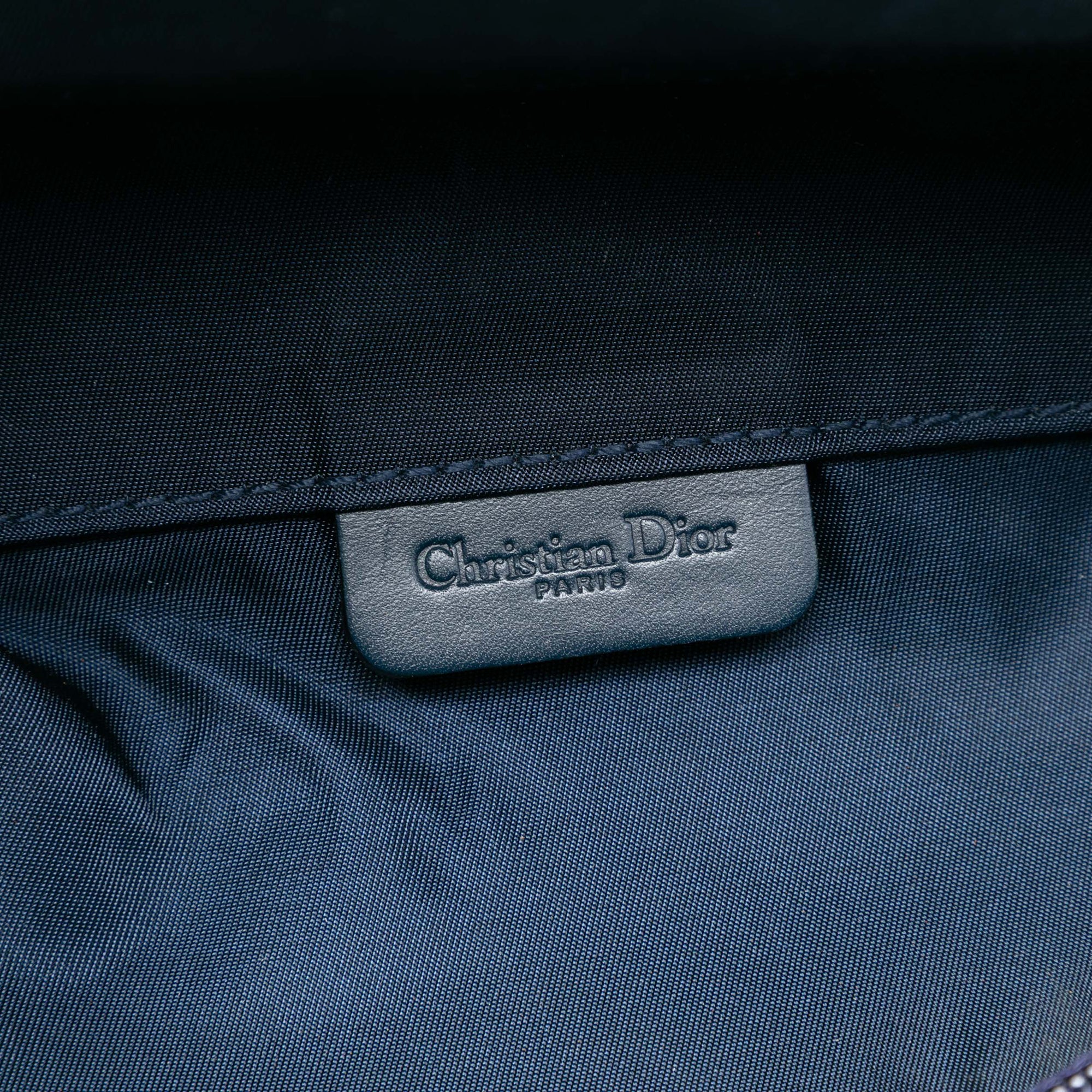 Diorissimo Canvas Saddle Pouch