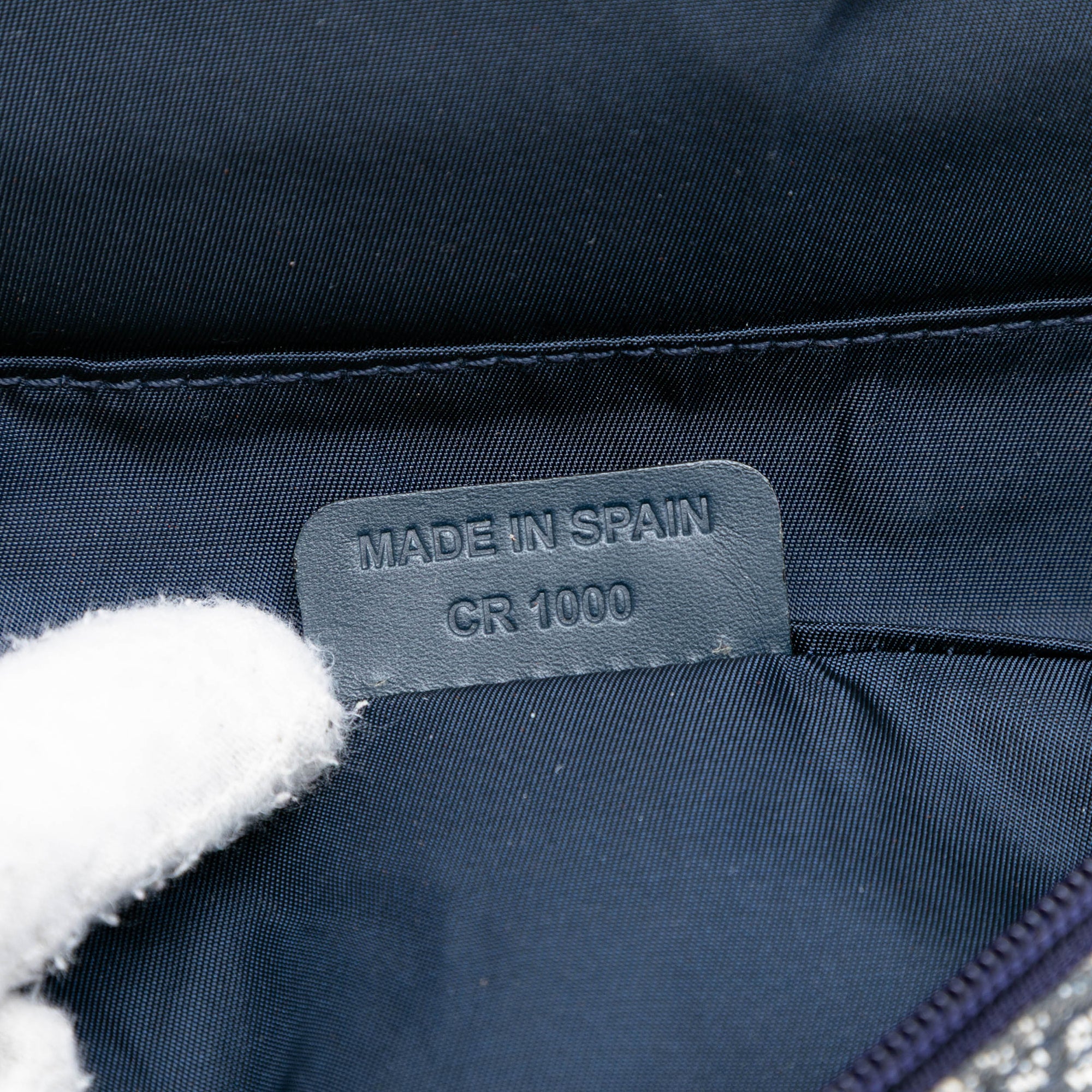 Diorissimo Canvas Saddle Pouch