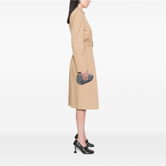 Diorissimo Canvas Saddle Pouch